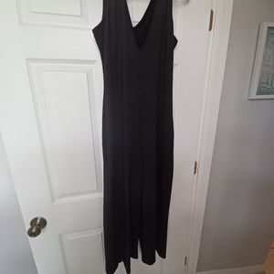 BLACK EMERY ROSE JUMPSUIT. SZ MED